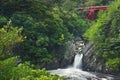 The Toroki Falls on Yakushima Island, Japan Royalty Free Stock Photo